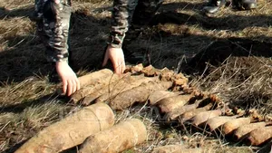 Peste 70 de bombe din cel de-al doilea război mondial, găsite la Hădăreni