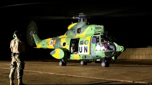 GALERIE FOTO: Militarii români au intervenit într-o nouă misiune de evacuare medicală aeriană în sprijinul unui militar ONU aflat în teren
