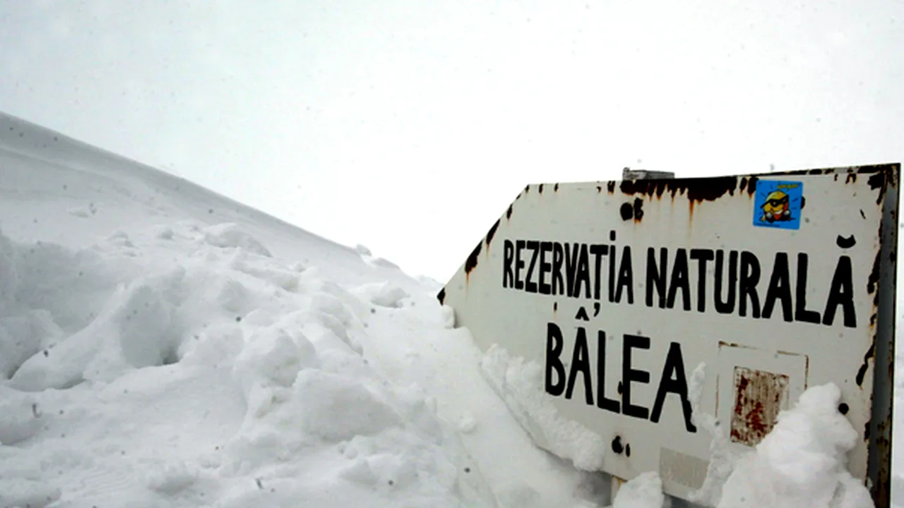 Pericol de avalanşă în Munţii Făgăraş