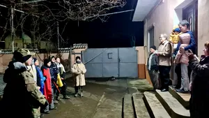 Nicuşor Dan a petrecut Crăciunul la Făgăraş