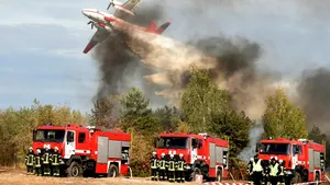 Ucraina sprijină Franța în lupta cu incendiile de pădure. Macron: „Mulțumesc, Ucraina”