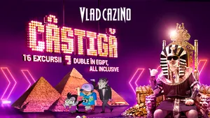 16 vacanţe duble All Inclusive în Egipt şi multe alte premii pentru clienţii Vlad Cazino