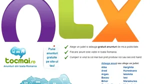 Site-ul tocmai.ro se desfiinţează din aprilie, anunţurile se mută pe olx.ro
