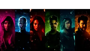 Regizorul şi actori ai lungmetrajului 