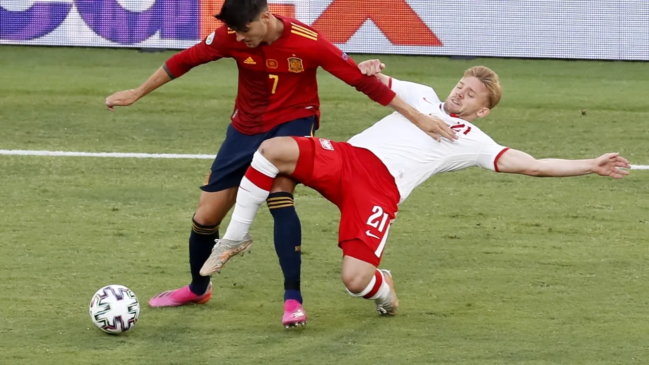 EURO 2020: Spania, fără victorie după două meciuri 