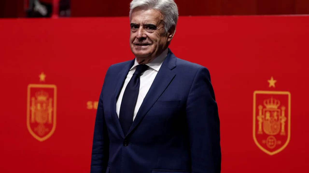 Pedro Rocha, ales preşedinte al Federaţiei Spaniole de Fotbal. El cercetat într-o anchetă de corupţie