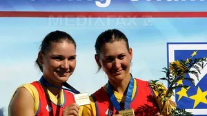 România, medalie de aur la dublu rame fără cârmaci feminin, la CE de canotaj
