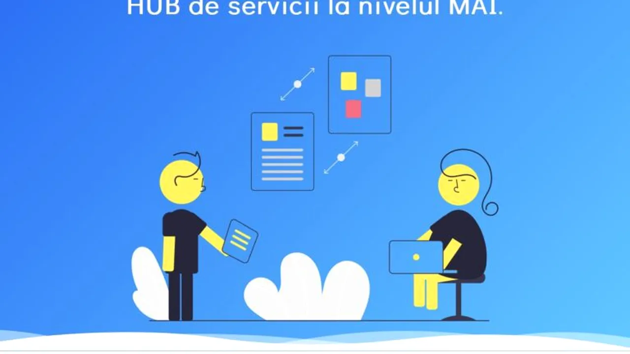 Peste 8 milioane de accesări ale HUB-ului de servicii al Ministerului Afacerilor Interne