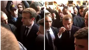 Altercaţie între paza lui Macron şi poliţia israeliană. Preşedintele francez, acces de furie: Nu-mi place ce-ai făcut în faţa mea. VIDEO