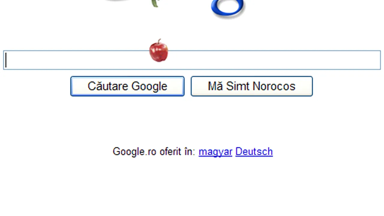 Google şi-a modificat logo-ul de pe pagina de start pentru a-l omagia pe Isaac Newton