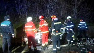Patru tineri au murit într-un accident rutier care a avut loc în Olt | FOTO, VIDEO
