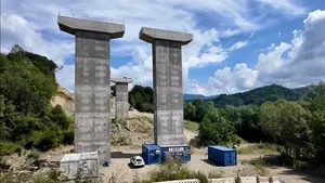 Autostrada Sibiu-Pitești: Ce se construiește acum pe cel mai dificil tronson al A1