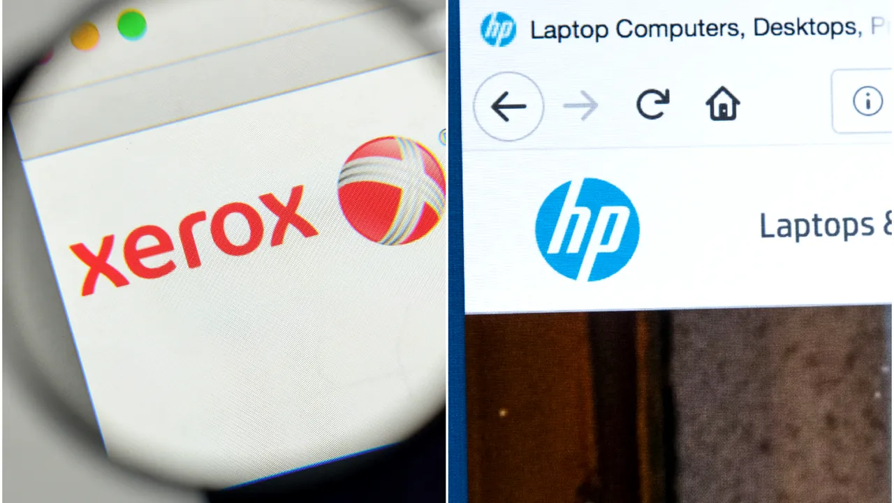 Acţiunile HP au scăzut după ce compania a respins oferta de cumpărare înaintată de Xerox