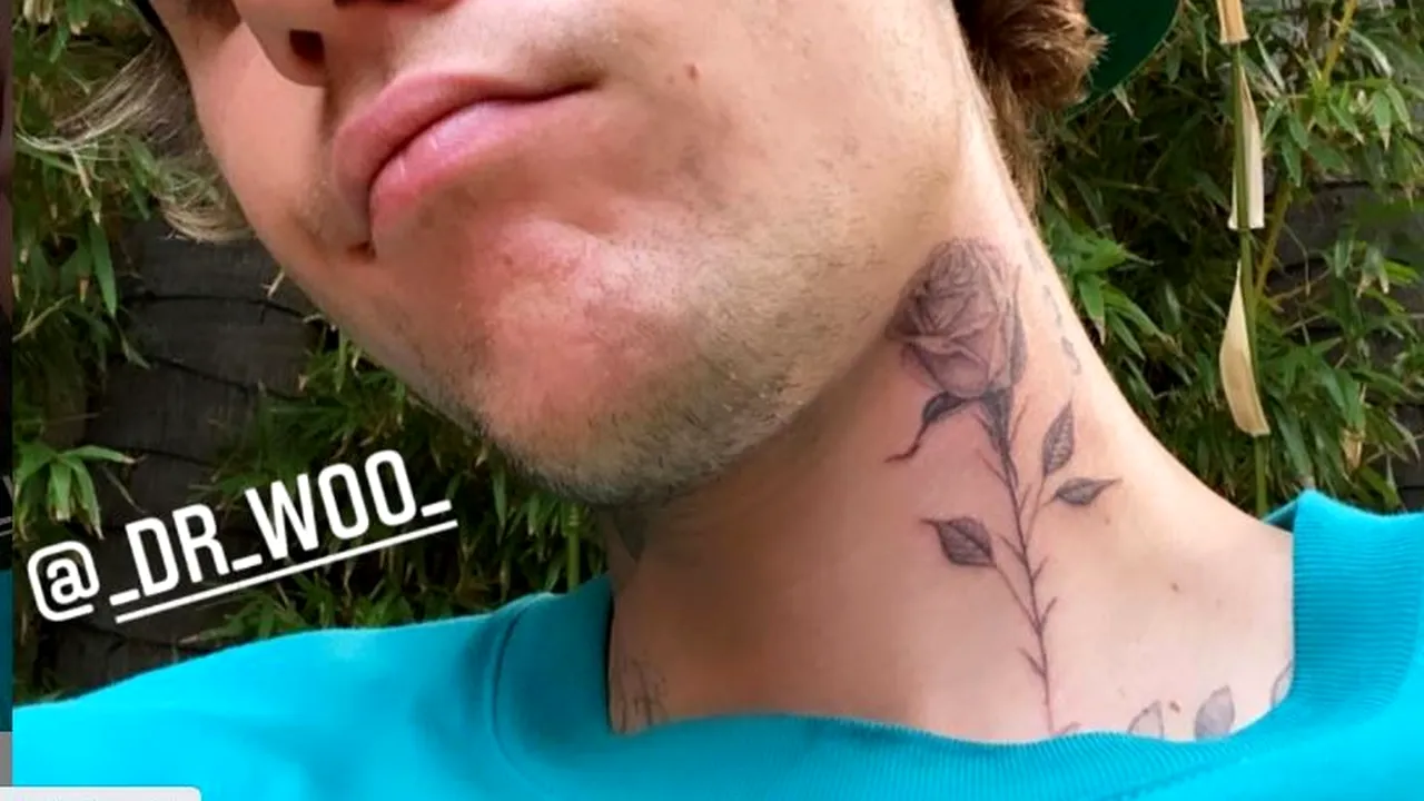 Justin Bieber şi-a făcut un nou tatuaj