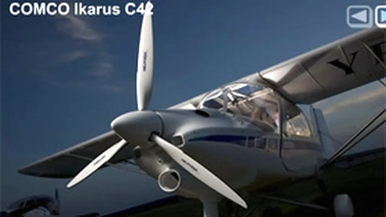 Un avion de mici dimensiuni cu două persoane la bord a aterizat forţat