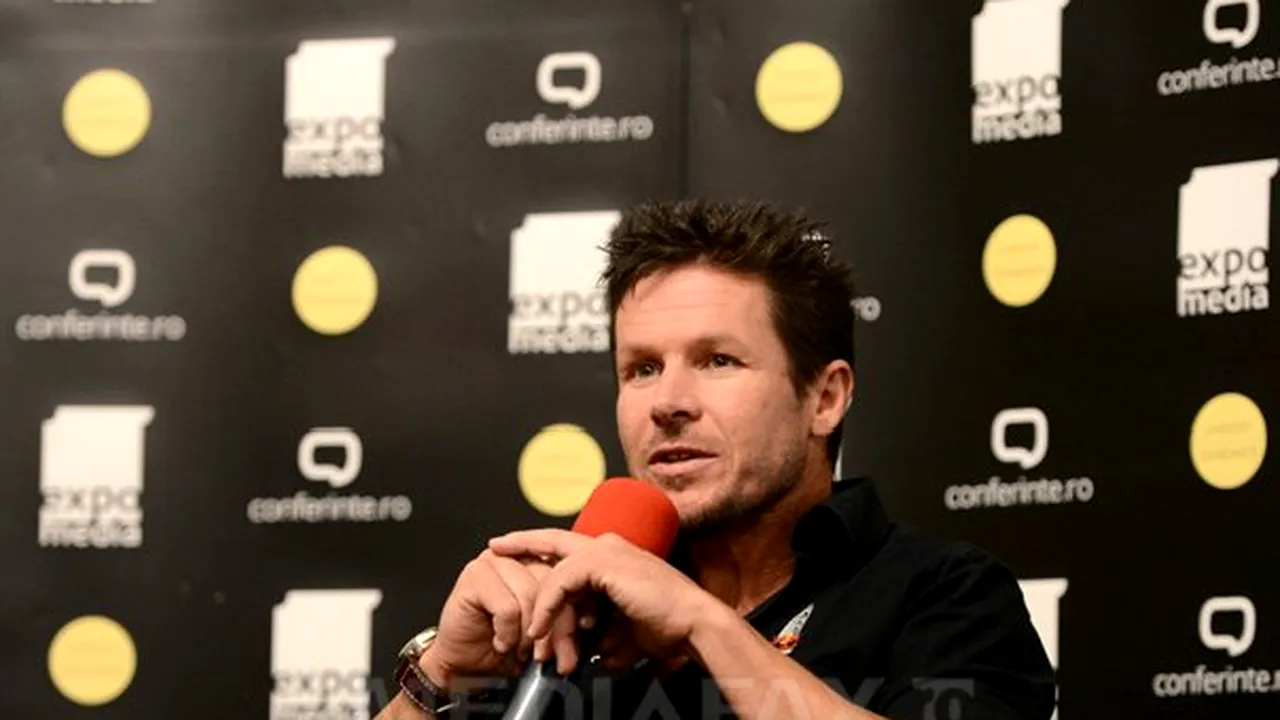 Felix Baumgartner, în România: Când eram mic, visam să-mi pun amprenta pe această planetă