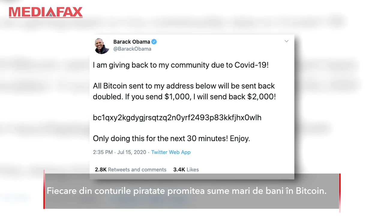 Conturile de Twitter ale lui Musk, Obama, Jeff Bezos sau Joe Biden au fost piratate. Ce cred experţii în cybersecurity despre atac