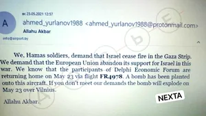Gafă a KGB-ului? Ameninţarea cu bomba prin e-mail atribuită de Belarus grupării Hamas a fost trimisă după ce deturnarea avionului Ryanair începuse