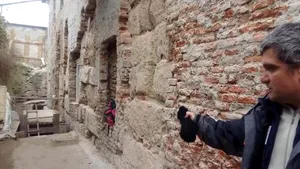 Zidul de incintă vestică a Castrului roman de la Apulum, descoperit în Cetatea Alba Carolina - VIDEO