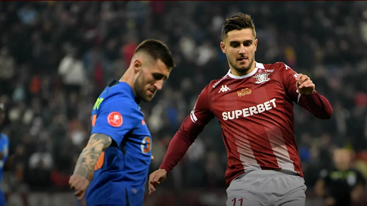 Rapid Bucureşti câştigă primul meci din play off, în ultimul meci al sezonului din Liga 1