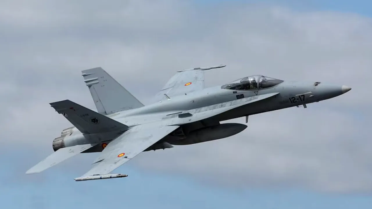 Cum arată avioanele spaniole din dispozitivul NATO care protejează România de dronele rusești