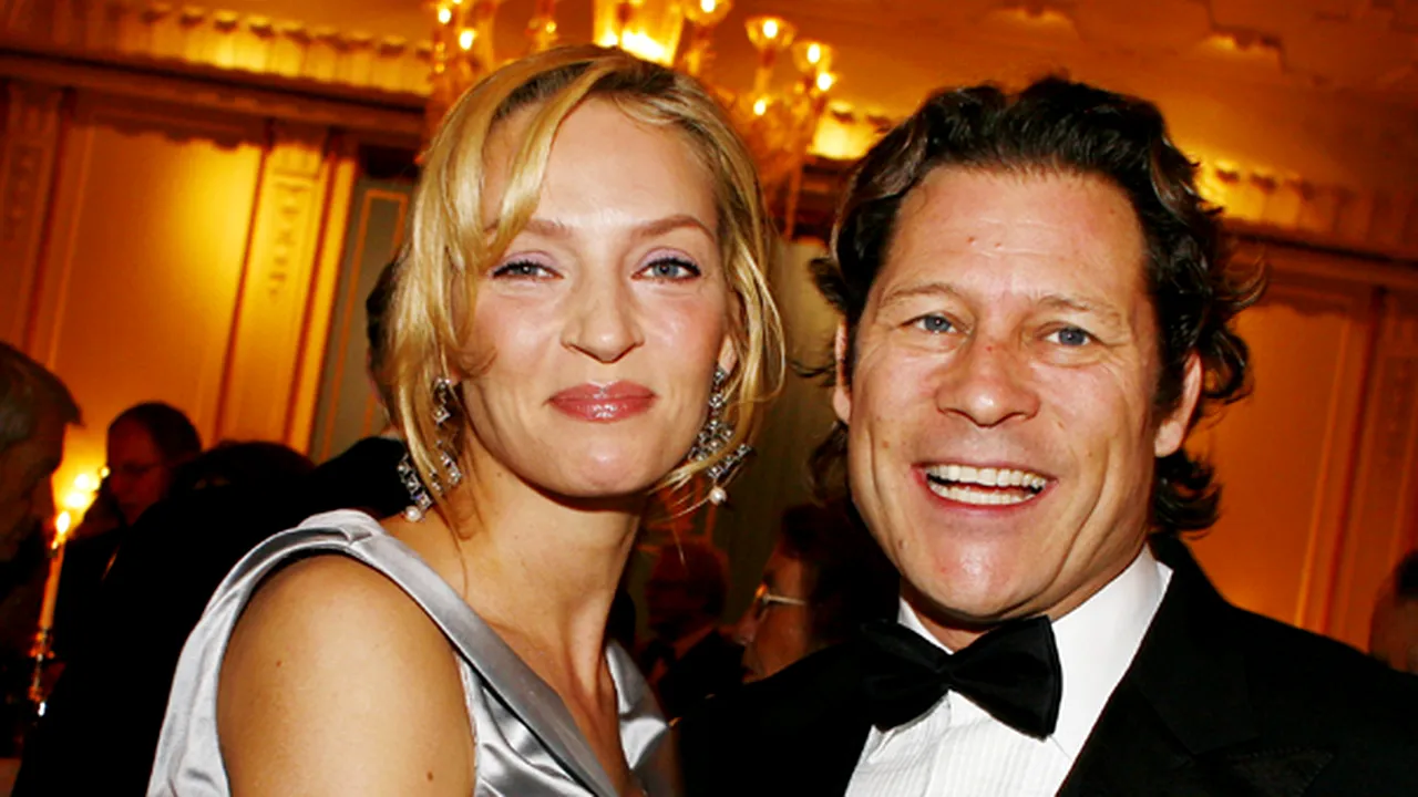Uma Thurman s-a despărţit de logodnicul ei, Arpad Busson - FOTO