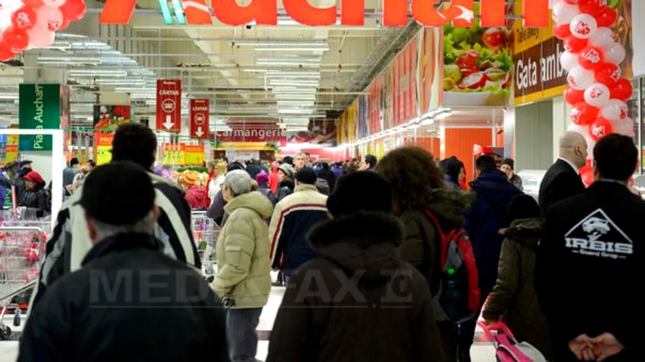 Cea mai mare tranzacţie din România în 2014: Auchan poate prelua 12 hipermarketuri şi galerii comerciale