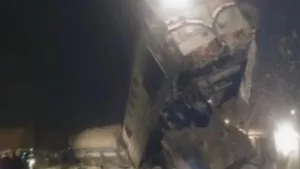 Cel puţin de 70 de răniţi într-un accident feroviar produs în Egipt - VIDEO