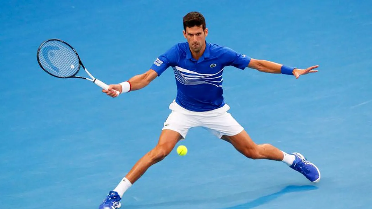 Novak Djokovic a adus victoria Serbiei după ce l-a învins pe Kevin Anderson la ATP Cup