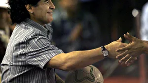 Maradona a fost primit cu entuziasm în India