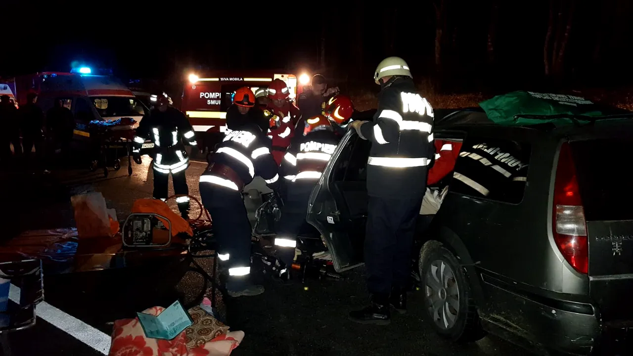 UPDATE: O persoană a murit şi alte patru au fost rănite într-un accident rutier petrecut DN 1, în judeţul Braşov