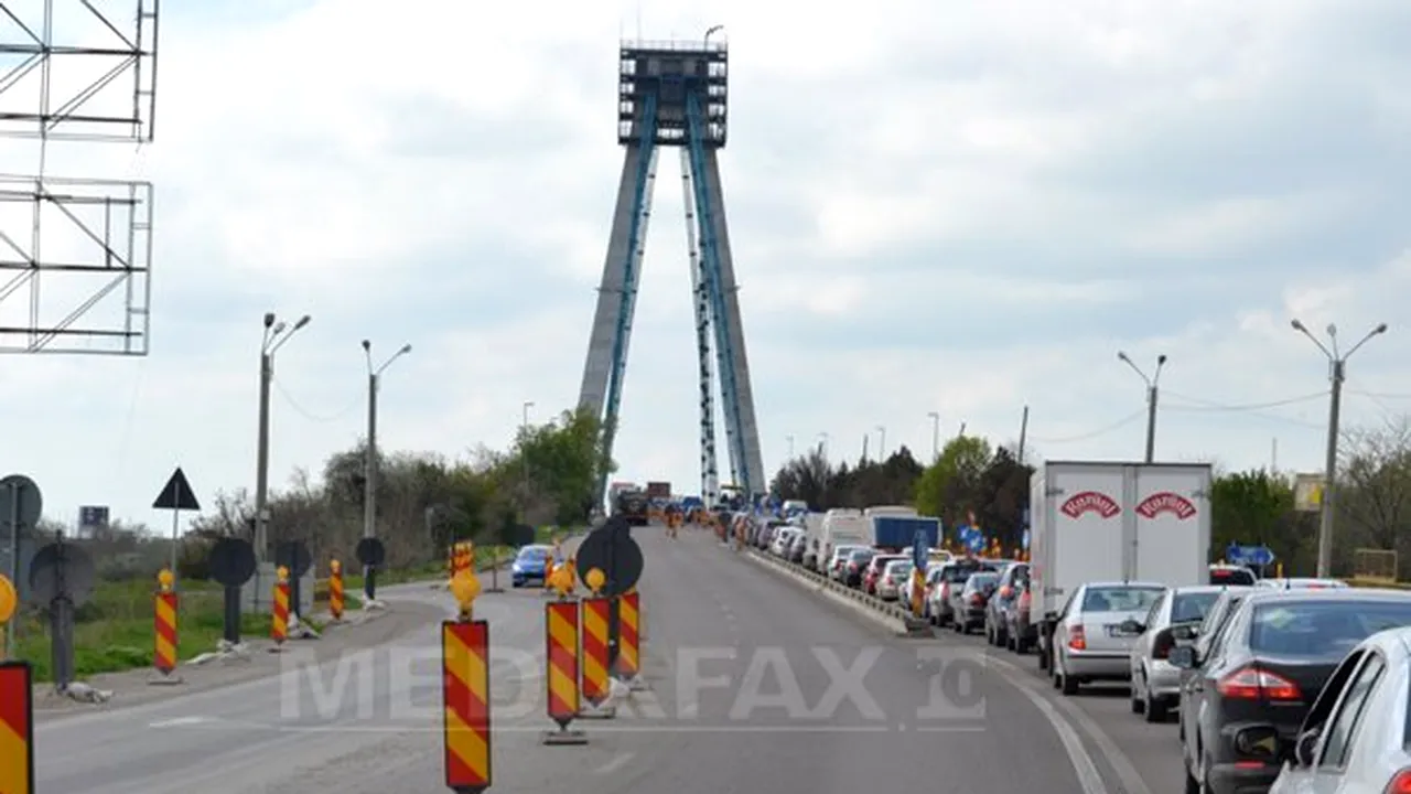 Podul din Agigea, închis din 1 octombrie pentru reparaţii. Când ar putea fi redeschis