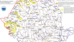 Cod roşu de inundaţii în judeţul Timiş