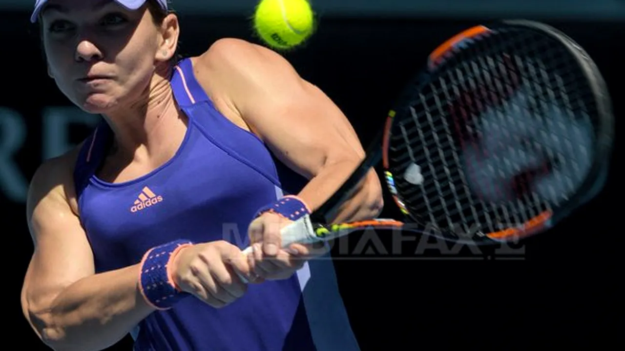 Meciul dintre Simona Halep şi Marina Erakovic la US Open, marţi, pe Eurosport