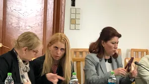 Prima apariţie publică a Mihaelei Triculescu, şefa ANAF, la trei luni distanţă de la numirea în funcţie
