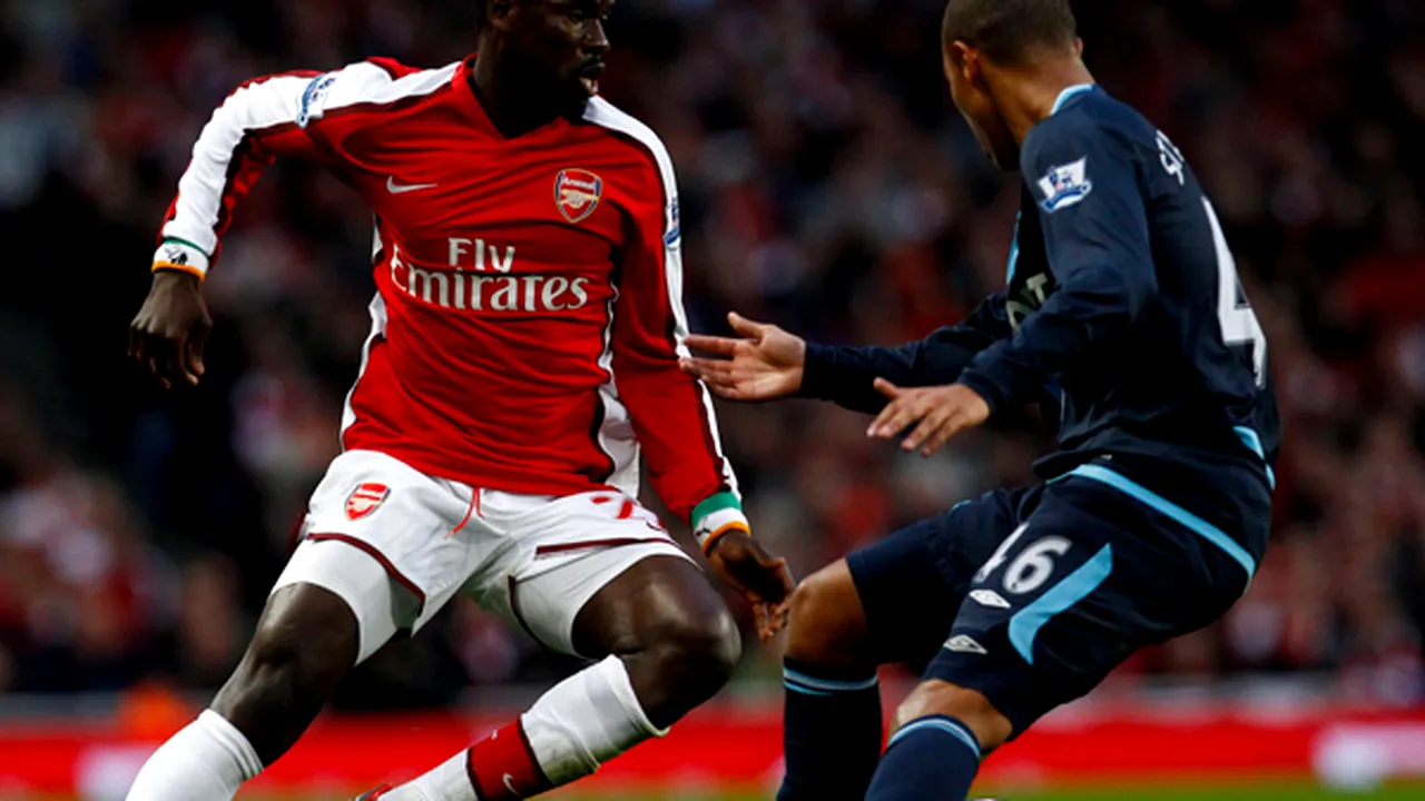 Emmanuel Eboue (34 ani) a scris istorie la Arsenal, iar acum trăieşte o dramă : 