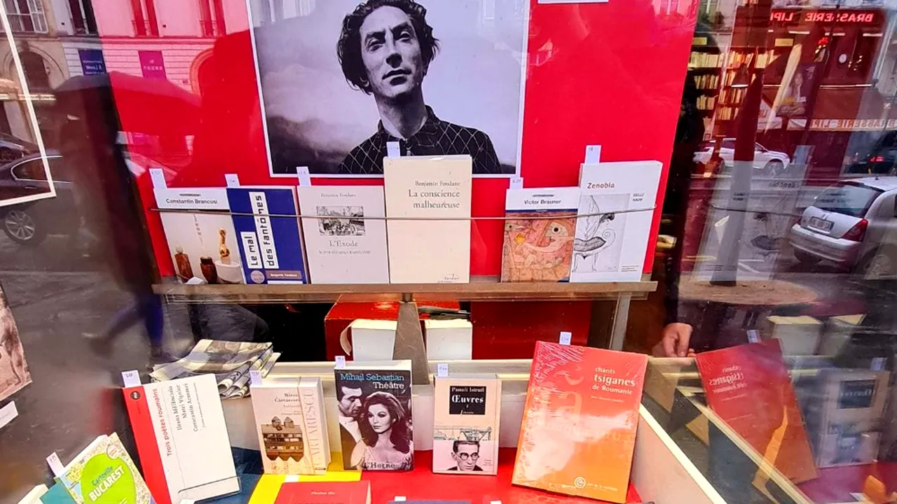 Francezii ne promovează scriitorii şi scriitoarele. ”Comoara” literaturii româneşti, pe o străduţă din Paris