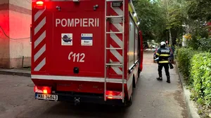 Incendiu puternic la un beach bar din Mamaia. Construcția a fost cuprinsă complet de flăcări