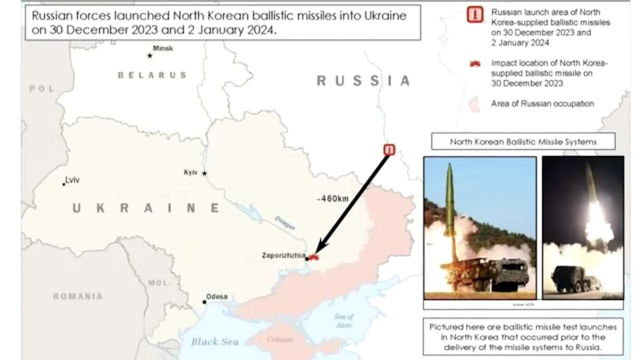 Cât de performantă este racheta KN-23 din Coreea de Nord folosită de Rusia în Ucraina