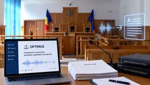 Inteligența artificială a ajuns în sălile de judecată din România. Peste 1.000 de săli pot transcrie automat ședințele