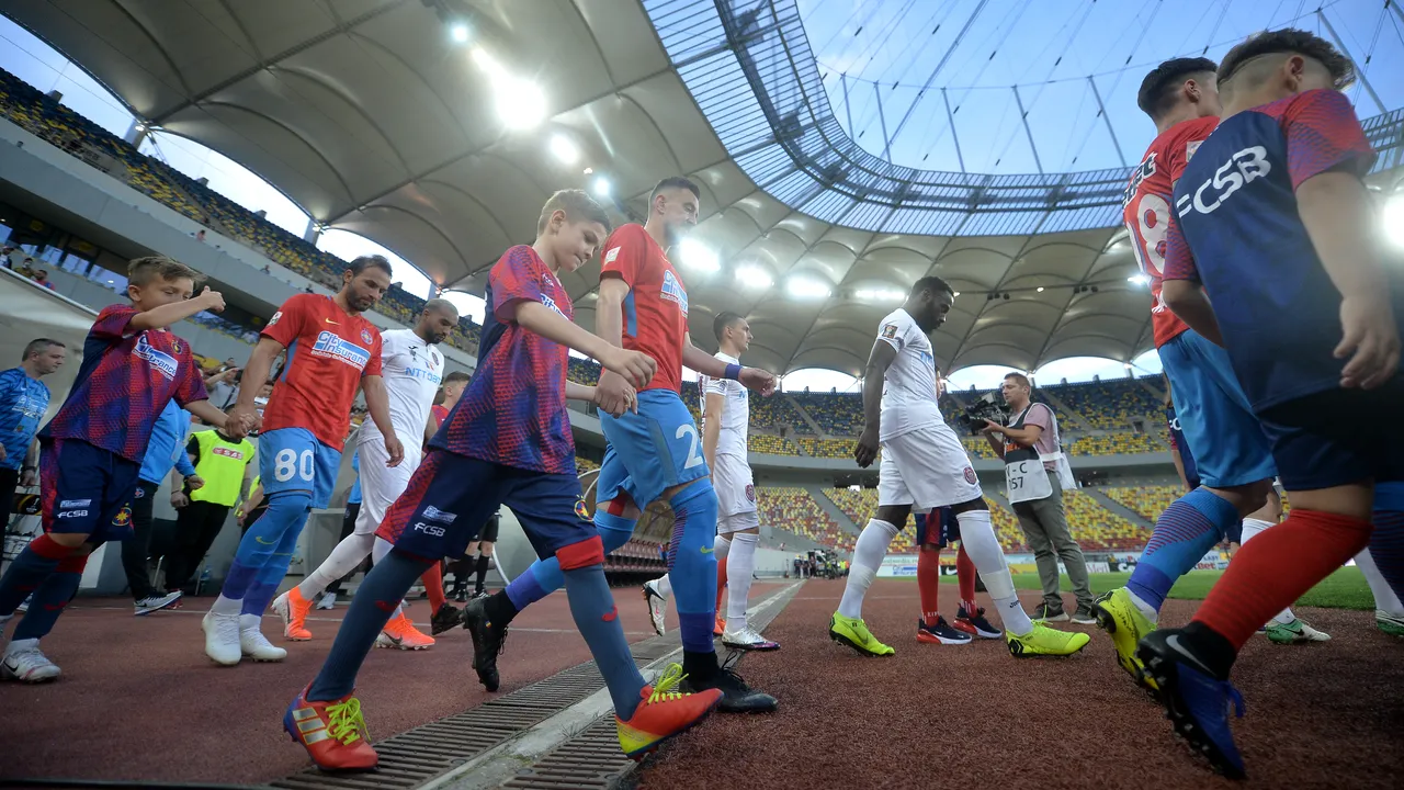 FCSB - CFR Cluj 1-0, în play-off-ul Ligii 1