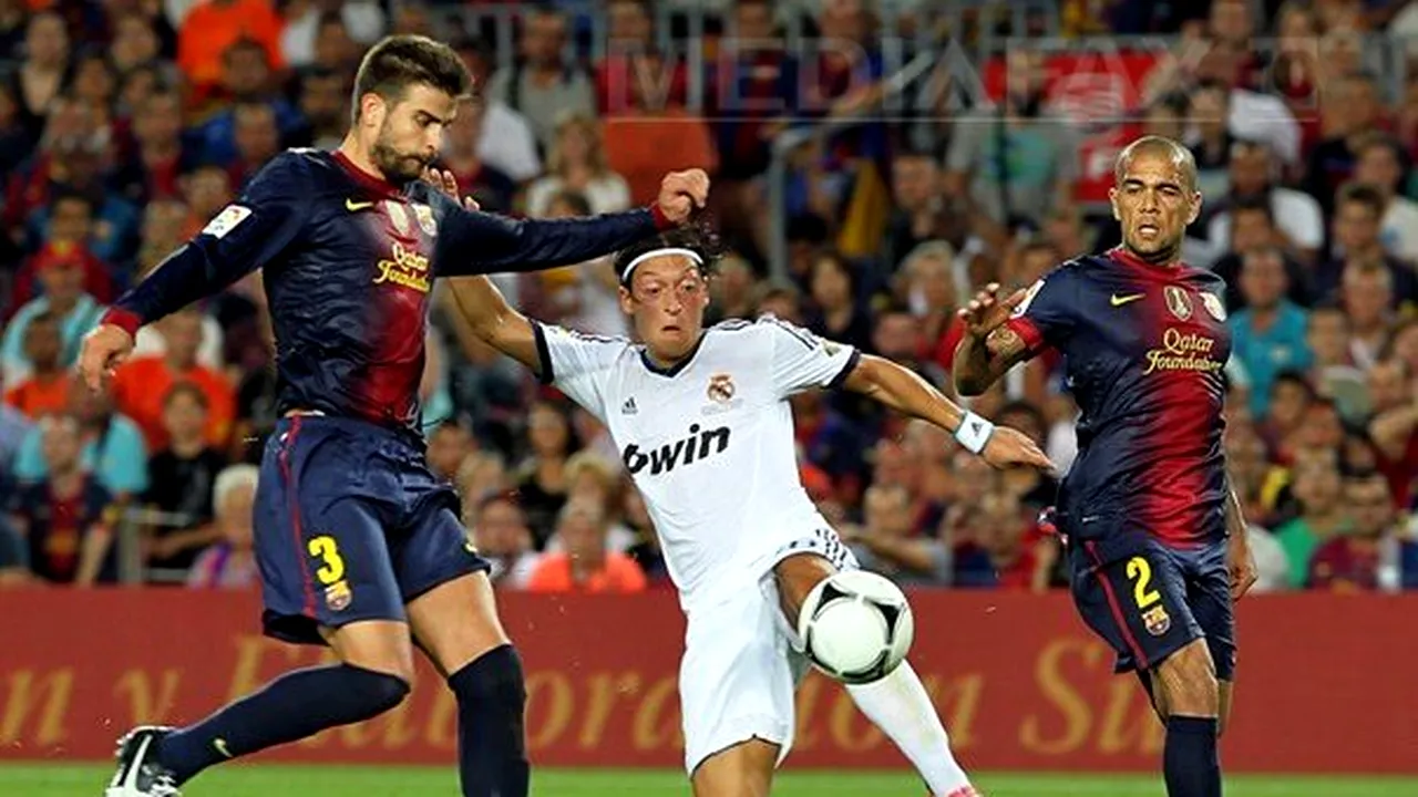 FC Barcelona - Real Madrid, scor 3-2, în prima manşă a Supercupei Spaniei