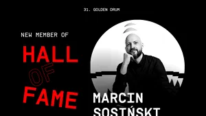 Marcin Sosiński noul membru al Golden Drum Hall of Fame