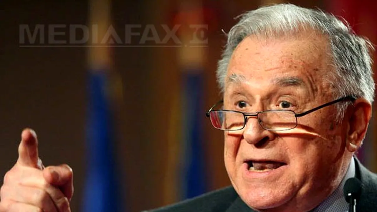 Iliescu: Geoană are stofă de trădător, nu merită concesie, dar nu sunt pentru excluderi din partid