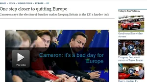 Marea Britanie se apropie de ieşirea din UE, apreciază presa britanică după nominalizarea lui Junker