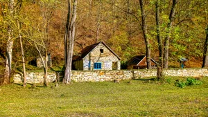 Într-o comună din Alba nu există cimitir, iar localnicii îşi înmormântează rudele în grădină - GALERIE FOTO