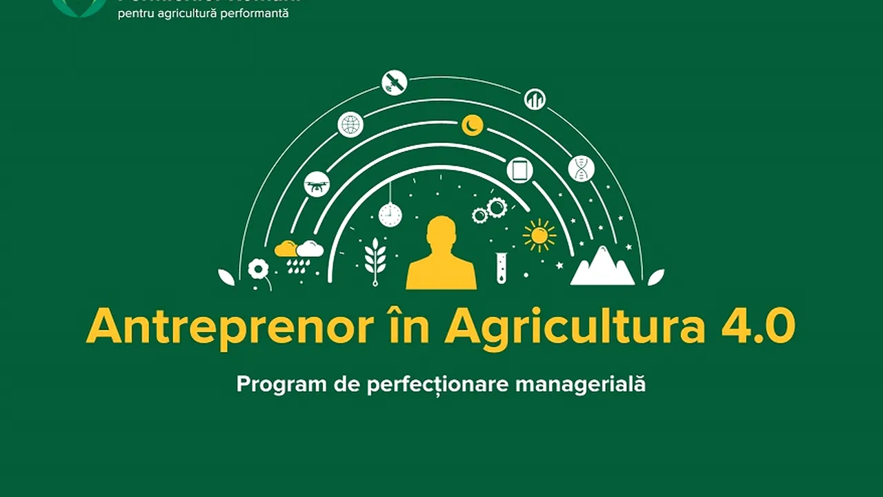 Clubul Fermierilor Români lansează programul ”Antreprenor în Agricultura 4.0”