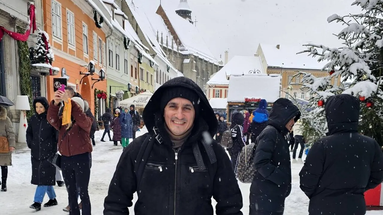 Zece ani a așteptat Marian Drăgulescu o iarnă ca-n povești: „A fost o ninsoare ca-n basme”