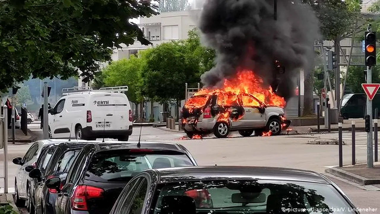 Conflict între algerieni şi ceceni, în Franţa. Oraşul Dijon, transformat în zonă de război