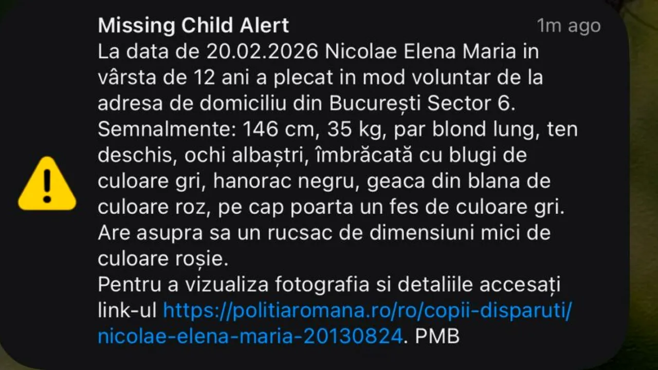 Nou ROALERT emis în București